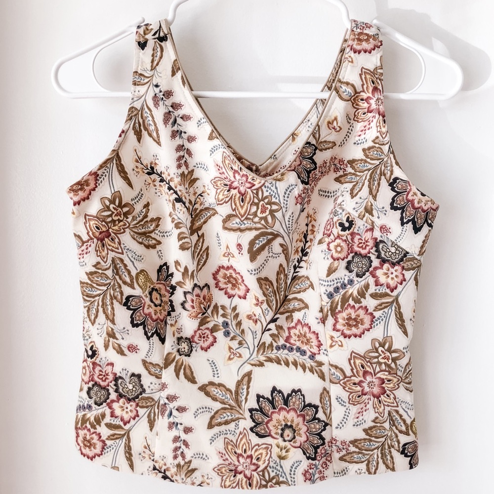 Vintage Style Tank Top